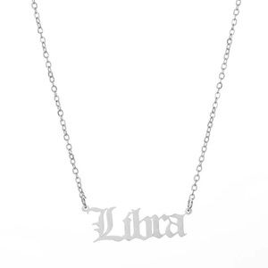 Libra Zodiac Anklet